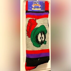 Fun Novelty Socks Featuring Space Jam Movie / 2 Pairs